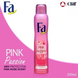 Fa Pink Passion Pink Rose Scent Deodorant Spray 200ml