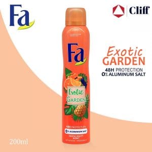 Fa Exotic Garden Exotic Fruity Scent Deodorant Spray 200ml