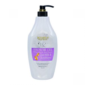 Roushun Whitening & Skin Repair Goat Milk & Glutathione Shower Gel 1380ml