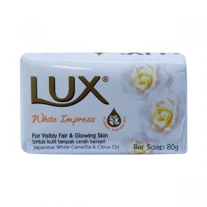 Lux White Impress Japanese White Camellia & Citrus Oil Bar Soap 80g