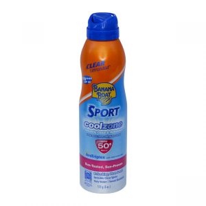 Banana Boat SPF50+ PA+++ Sport Coolzone Sunscreen Lotion Continuous Spray 170g