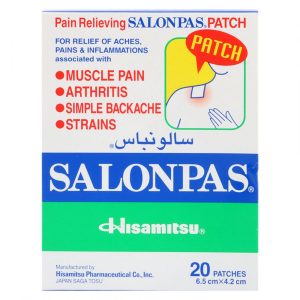 Salonpas Pain Relieving Patch, 20 Patches