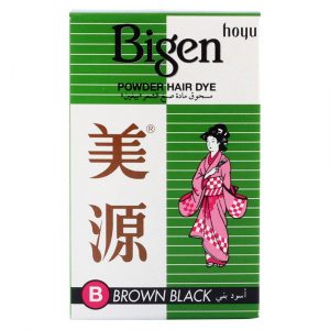 Bigen Powder Hair Dye, 6g Brown Black