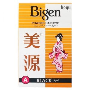 Bigen Powder Hair Dye, 6g Black-A