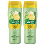 Vatika Naturals Lemon & Yoghurt Dandruff Guard Shampoo Pack Of 2*400ml