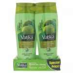 Vatika Naturals Olive & Henna Nourish & Protect Shampoo Pack Of 2*400ml