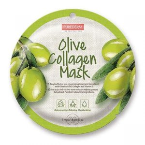 Purederm Olive Collagen 1pc Mask 18g