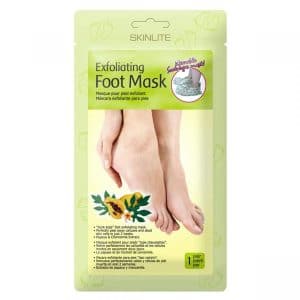 Skinlite Exfoliating Foot Mask Papaya & Chamomile Extract 1pair