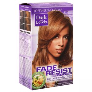Dark & Lovely Fade Resist With Rich Conditioning Color True-To-Tone Color And Brilliant Shine 380 Chestnut Blonde