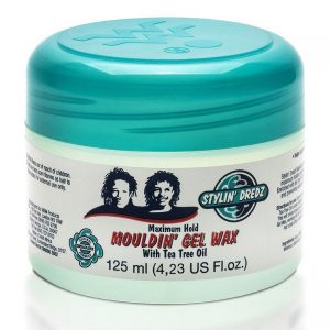 Stylin' Dredz Mouldin' Gel Wax With Tea Tree Oil Maximum Hold 125ml