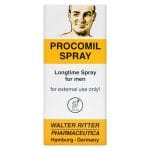 Procomil Spray Longtime Spray For Men Comp. P. 100ml Lidocaine Base 10g 45cc
