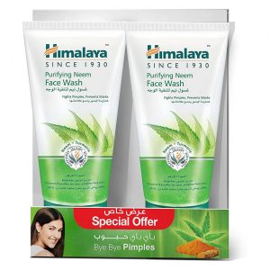 Himalaya Purifying Neem Face Wash (Pack Of 2 x 150ml)