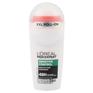 LOreal Men Expert Sensitive Control Sensitive Skin Deodorant 45H Anti-Odour With No Alcohol 50ml