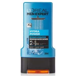 LOreal Men Expert Hydra Power Ultimate Hydration Mountain Water Shower 24H Hydrated Skin 300ml