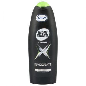 Right Guard Xtreme Invigorate Energizing Scent Body & Hair Shower Gel 300ml