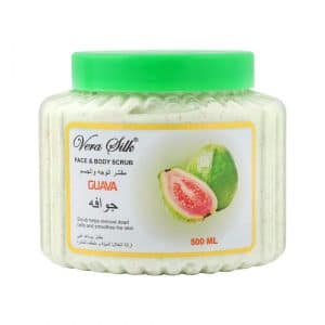 Vera Silk Face & Body Scrub Guava 500ml