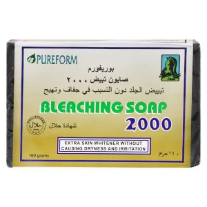Pureform Bleaching Soap 2000 Extra Skin Whitener Without Causing Dryness And Irritation 160g