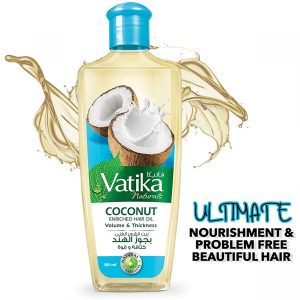 Vatika Naturals Coconut Enriched Volume & Thickness Hair Oil 300ml