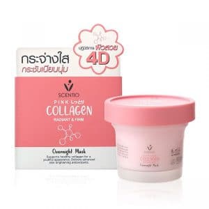 Scentio Pink Collagen Radiant & Firm Overnight Mask 100ml