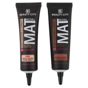 Beauty City MatRoyal Skin Contour & Correct Long Lasting Aloe Vera 102 Beige Clair (2pcs x 40ml) 2145