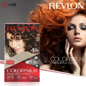 Revlon Colorsilk Beautiful Color 3D Color Gel Technology #30 Dark Brown