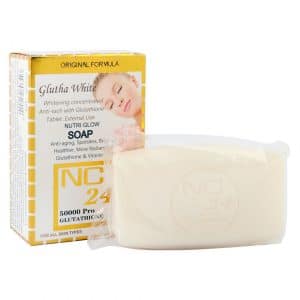 Glutha White NC 24 50000 Pro Gluthathione Nutri Glow Soap 200g