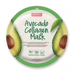 Purederm Avocado Collagen 1pc Mask 18g