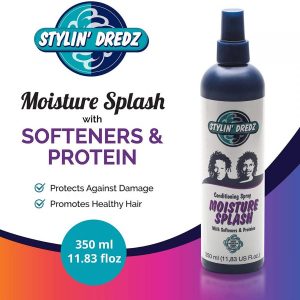 Stylin' Dredz Moisture Splash With Softeners & Proteins Conditioning Spray 350ml