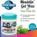 Stylin' Dredz Mouldin' Gel Wax With Tea Tree Oil Maximum Hold 500ml