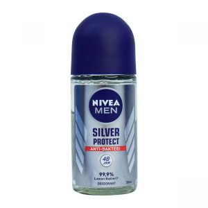 Nivea Men Silver Protect Anti-Bacterial Roll-on Deodorant 50ml