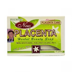 Placenta Skin Whitening & Anti Aging in 1 with Goat's Milk Herbal Beauty Soap 135g