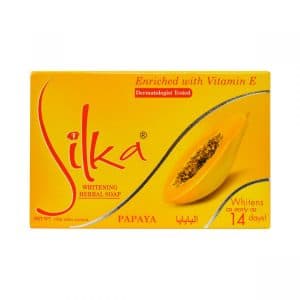 Silka Papaya Whitening Herbal Soap 135g