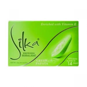 Silka Green Papaya Whitening Herbal Soap 135g