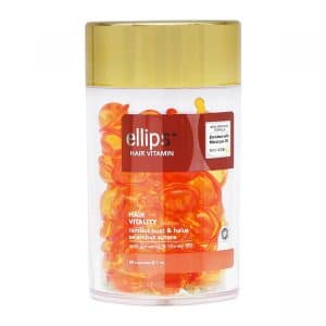 Ellips Hair Vitamin Hair Vitality with Ginseng & Honey Oil 1 Jar (50 Capsules)