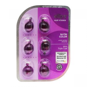 Ellips Hair Vitamin Nutri Color with Triple Care (6 Capsules)
