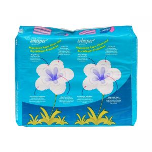 Whisper Regular Flow with Wings 40 Pads
