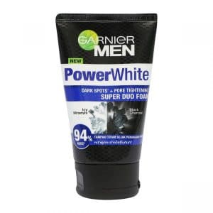 Garnier Men Power White Super Duo Foam Icy Minerals Black Charcoal 100ml