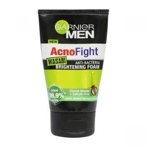 Garnier Men Acno Fight Acne Wasabi Anti-Bacteria Brightening Foam 100ml