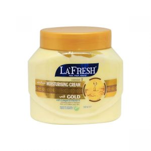 La' Fresh Gold Moisturizing Cream with Collagen & Vitamin E 500ml