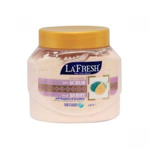 La' Fresh Berry with Raspberry & Strawberry Facial Scrub 500ml