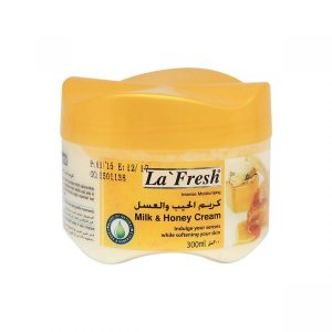 La' Fresh Intense Moisturising Milk & Honey Moisturizing Cream 300ml