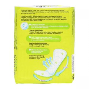 Kotex Daily Fresh Liners Breathable Longer & Wider Unscented 32 Liners
