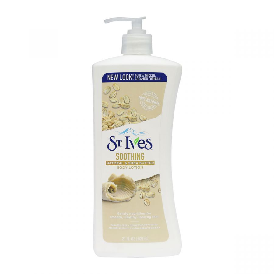 St. Ives Soothing Oatmeal & Shea Butter Body Lotion 621ml
