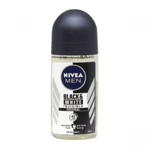 Nivea Men Invisible Original Black & White Roll-on Deodorant 50ml