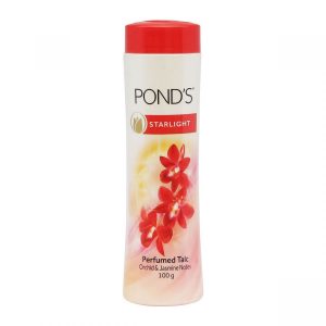 Pond's Starlight Perfumed Talc Orchid & Jasmine Notes 100g