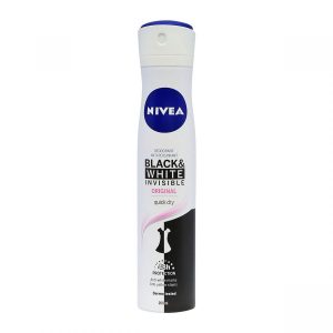 Nivea Black & White Invisible Original Quick Dry Deodorant Spray 200ml