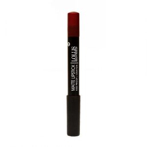 Lollis Beauty Make Up Matte Lipstick Kiss Proof/ Crayon, 3g LP-201-08