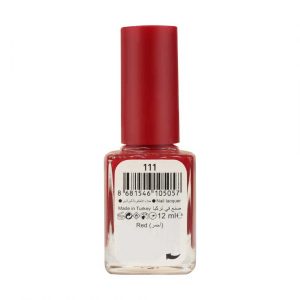 Lollis Beauty Make Up Nail Lanquer 12ml, 111 Red