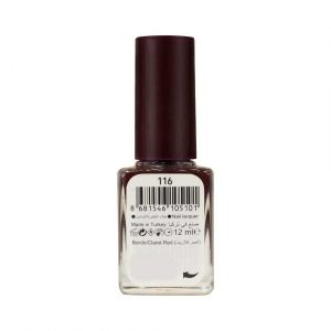 Lollis Beauty Make Up Nail Lanquer 12ml, 116 Claret Red