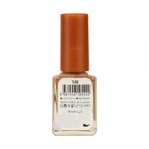 Lollis Beauty Make Up Nail Lanquer 12ml, 148 Brown